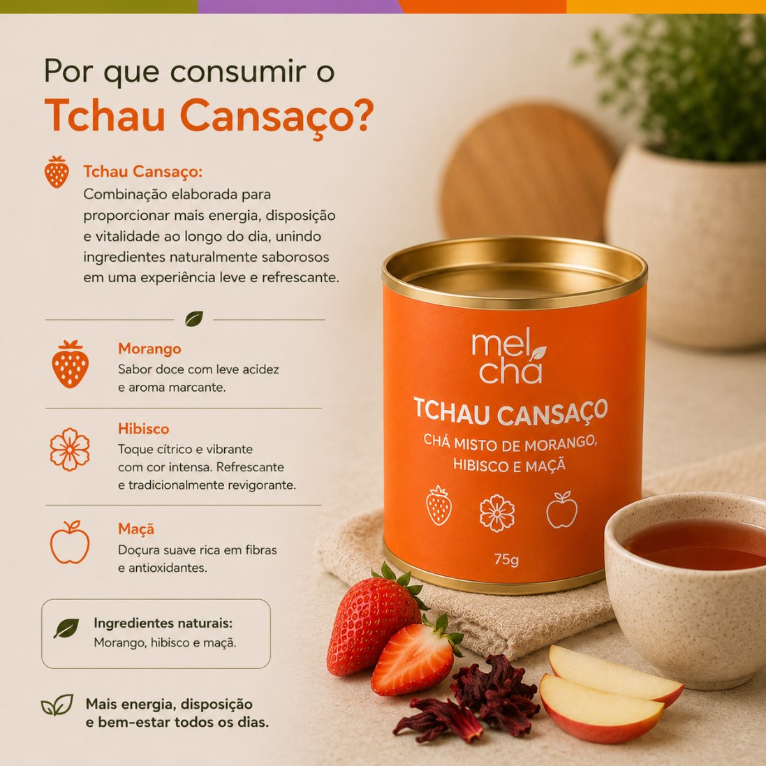 Kit Tchau Cansaço e Tchau Toxinas + Garrafa Infusora Personalizada
