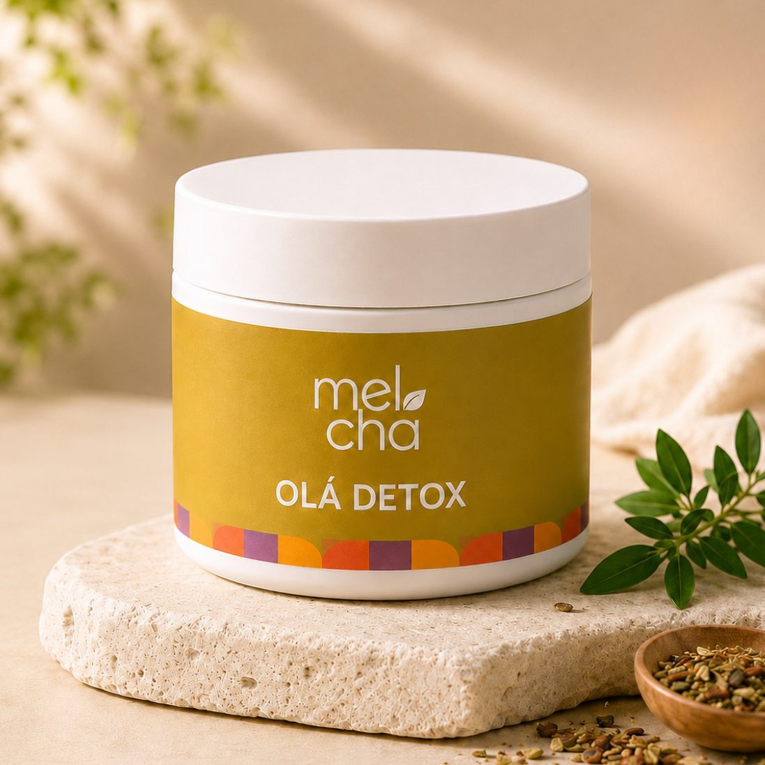 Olá Detox – Blend Natural em Pó para Leveza e Vitalidade