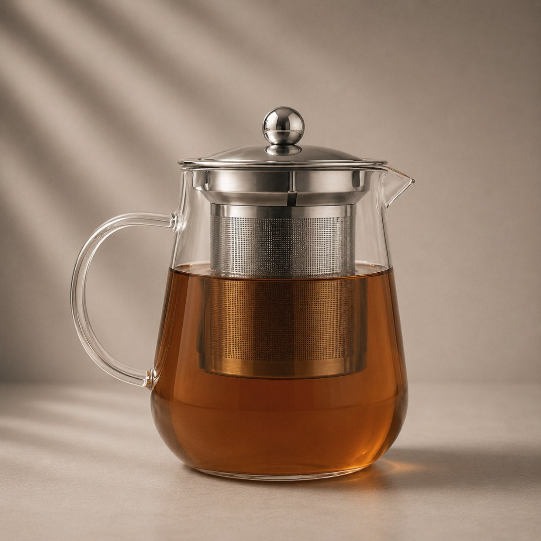 Chaleira de Vidro com Infusor