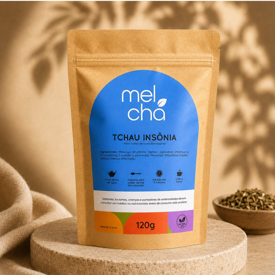 Chá Tchau Insônia – Experiência Natural para Noites Mais Tranquilas