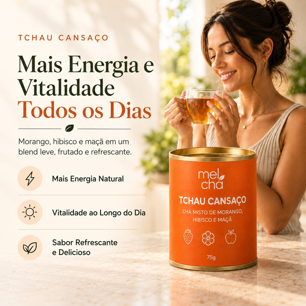 Combo Mulher Plena - 4 Chás para o Bem-Estar na Menopausa