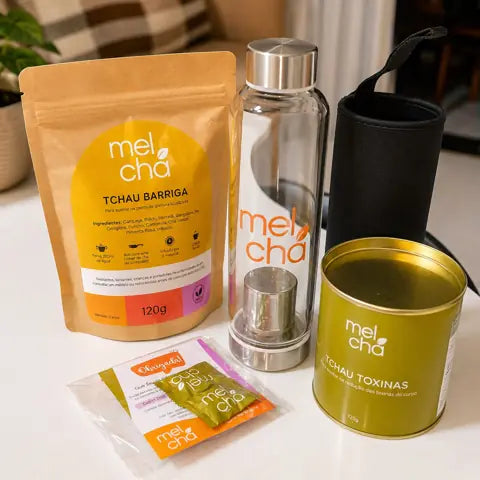 Registro de pedido Mel Chá publicado pela marca