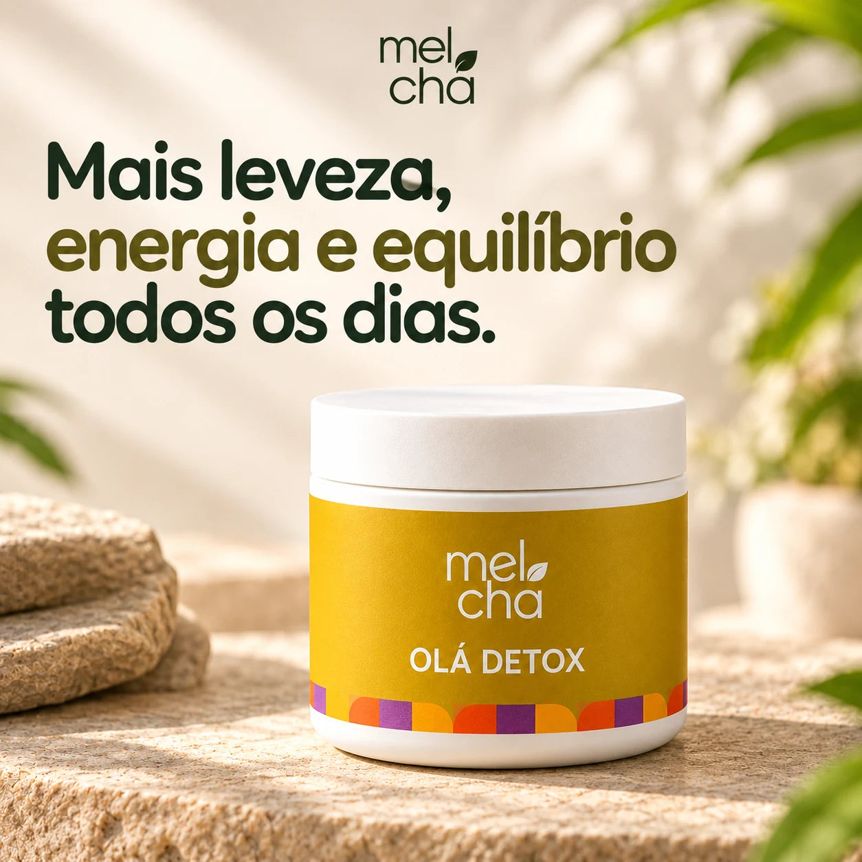 Olá Detox. Mais leveza, energia e equilíbrio todos os dias.