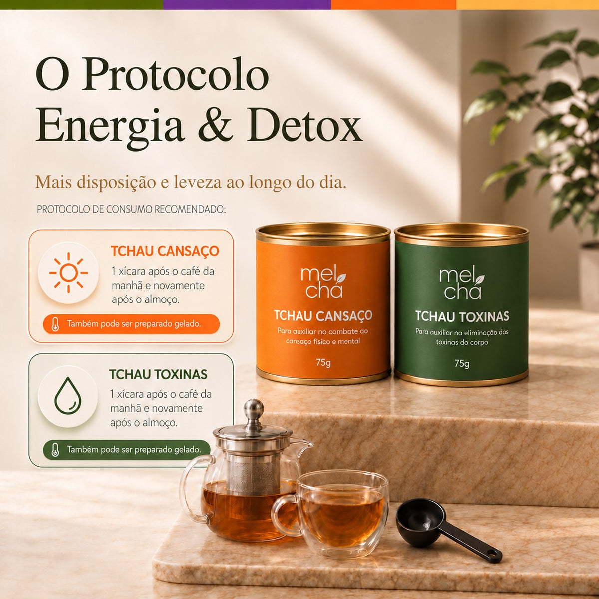 Combo Tchau Cansaço + Tchau Toxinas – Energia e Leveza em Blends Frutados