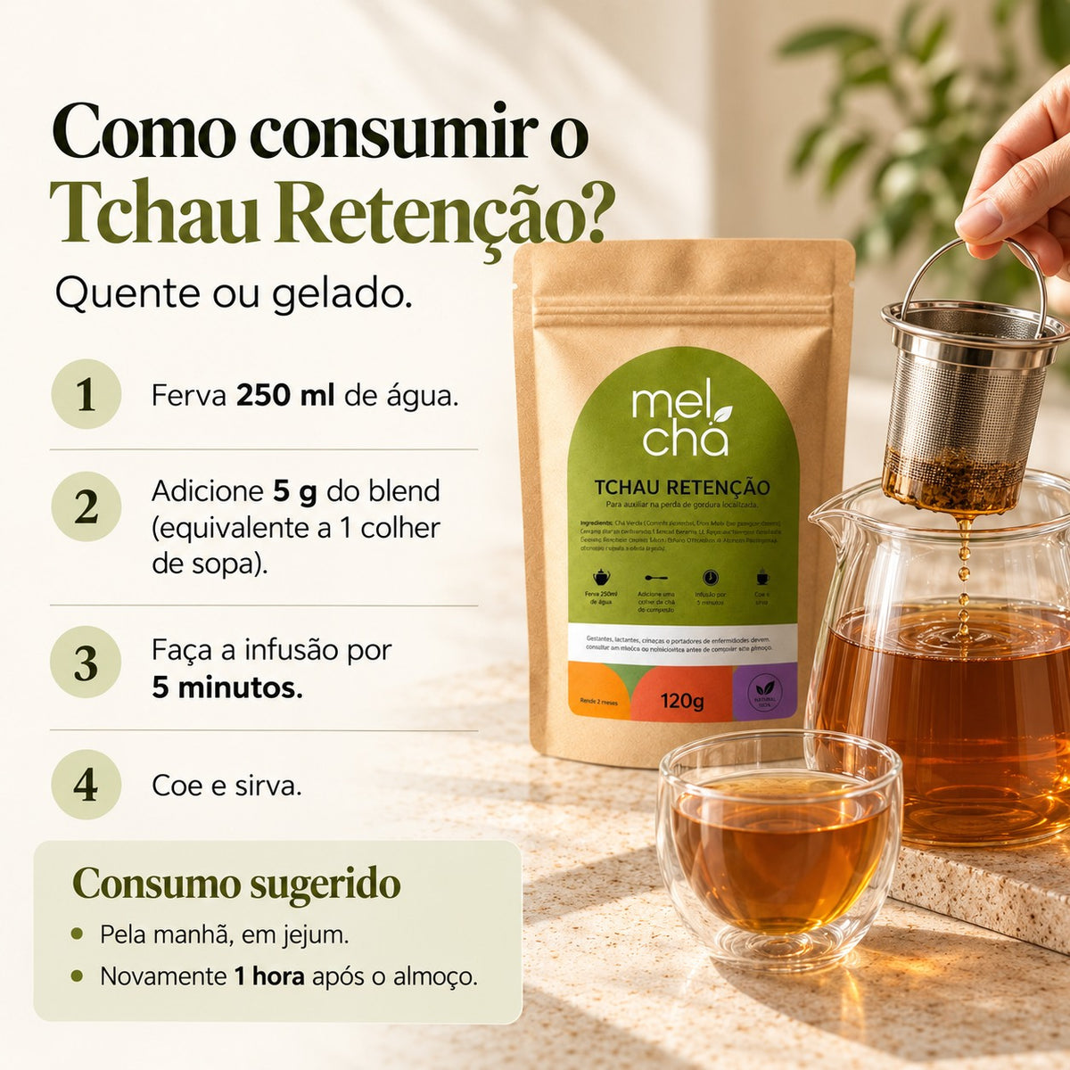 Combo Mulher Plena - 4 Chás para o Bem-Estar na Menopausa