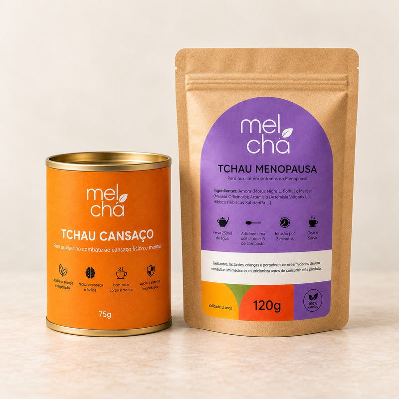 Combo Tchau Menopausa + Tchau Cansaço
