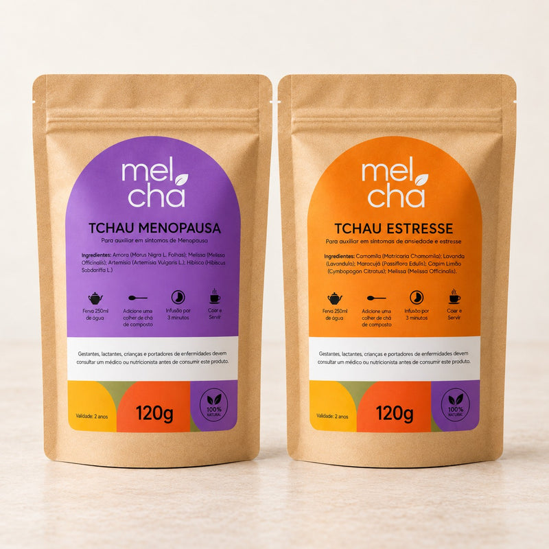 Combo Tchau Menopausa + Tchau Estresse
