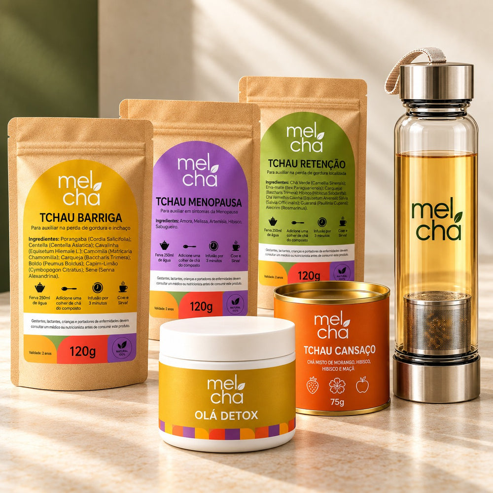 Monte seu Kit Mel Chá com Desconto Progressivo de Até 30%
