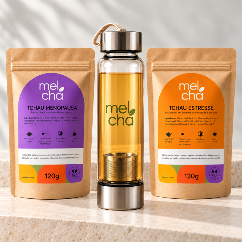 Kit Tchau Menopausa + Tchau Estresse