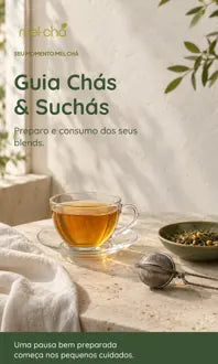 Capa do Guia Chás e Suchás Mel Chá