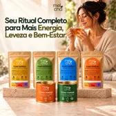 Combo Essencial Mel Chá – 6 Chás Premium para Todos os Momentos