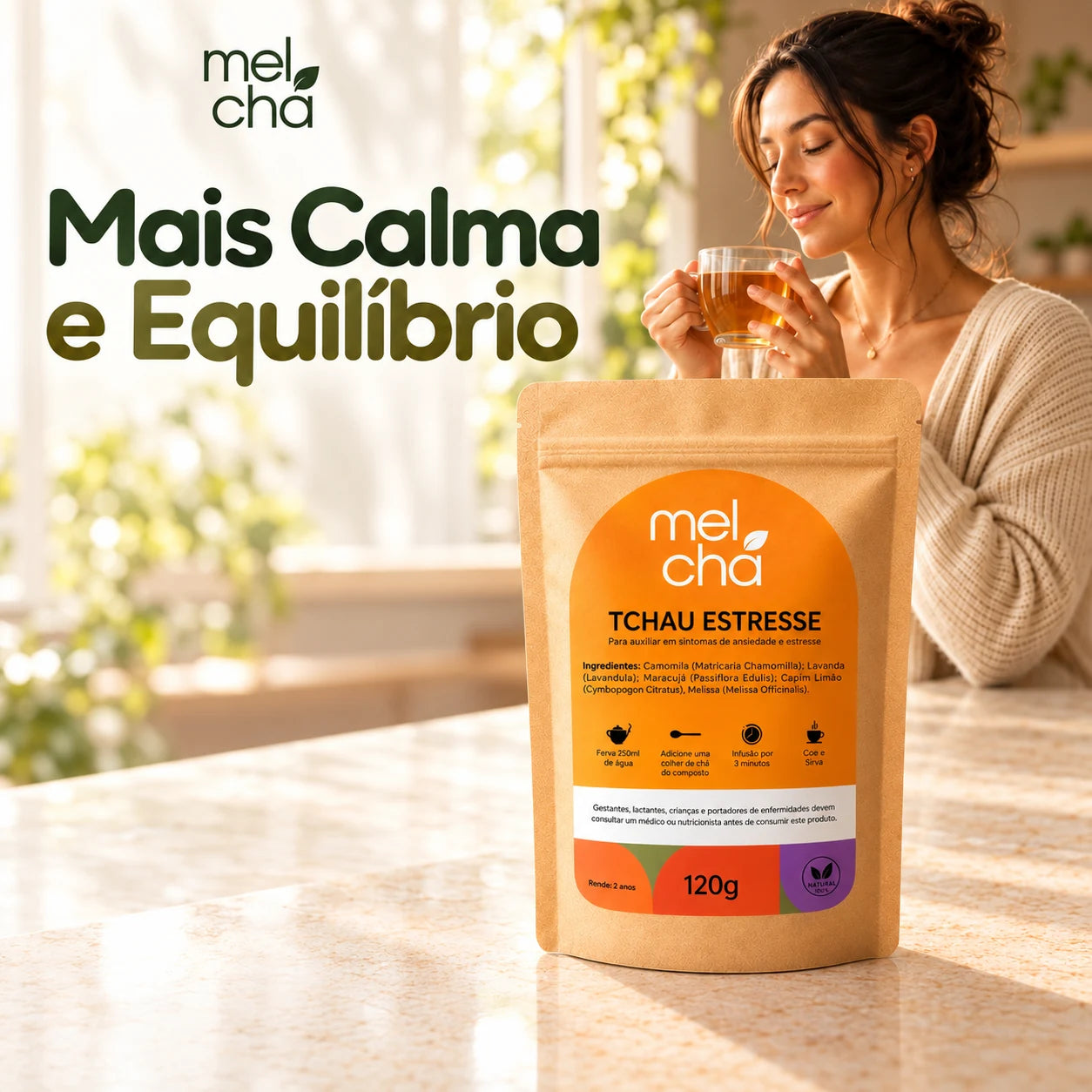 Tchau Estresse. Mais Calma e Equilíbrio